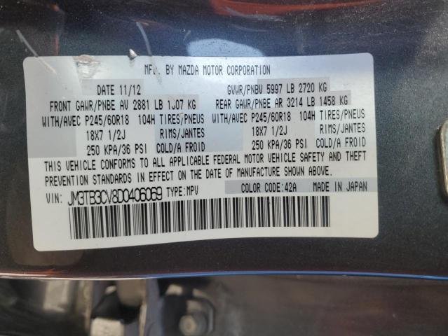 Zdjęcie 13 z aukcji – 2013 MAZDA CX-9 TOURI z VIN JM3TB3CV8D0406069