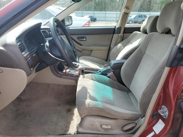 Photo 7 from auction – 2003 SUBARU LEGACY OUT with VIN 4S3BH675937650043