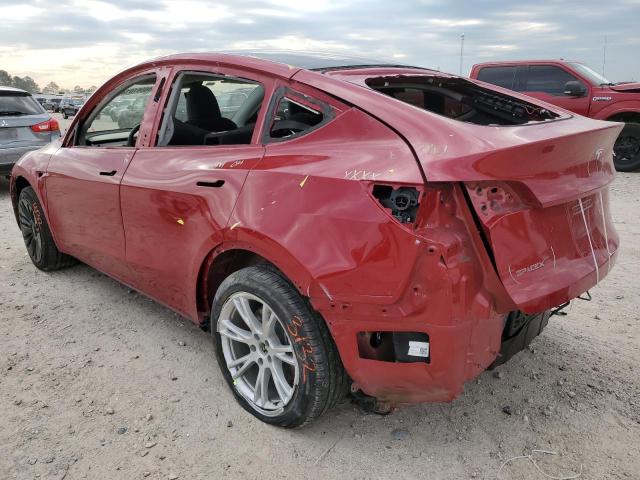 Photo 2 from auction – 2022 TESLA MODEL Y with VIN 7SAYGDEE0NA003192