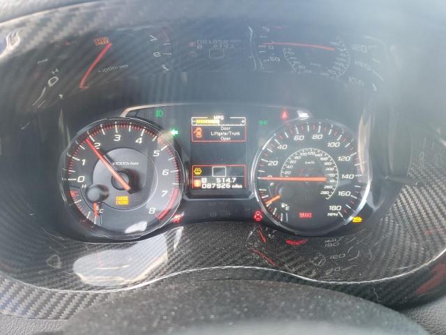 Photo 9 from auction – 2019 SUBARU WRX with VIN JF1VA1A61K9831040