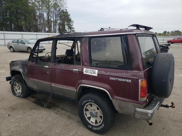 Zdjęcie 2 z aukcji – 1991 ISUZU TROOPER z VIN JACCH58R8M7901229
