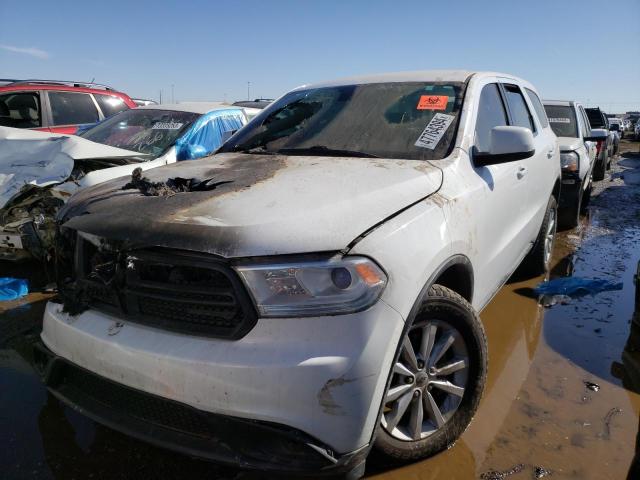 DODGE DURANGO SX 2019 with VIN 1C4RDJAG1KC585377 - Photo from auction