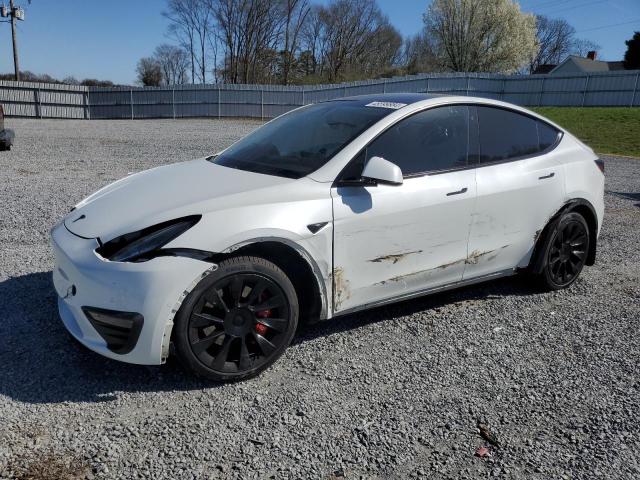 TESLA MODEL Y 2020 with VIN 5YJYGDEF4LF002911 - Photo from auction
