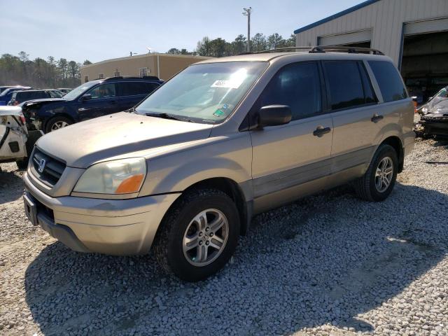 Photo 1 from auction – 2005 HONDA PILOT LX with VIN 2HKYF18195H544401