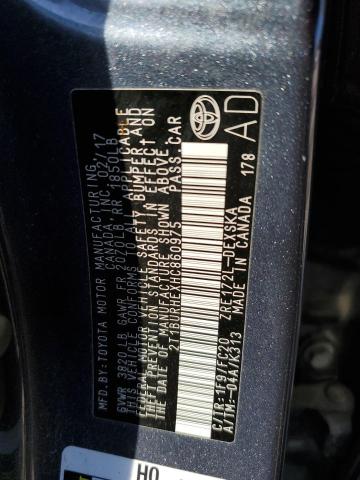 Photo 12 from auction – 2017 TOYOTA COROLLA L with VIN 2T1BURHEXHC860975