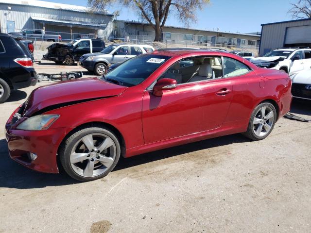 LEXUS IS 250 2010 with VIN JTHFF2C2XA2511026 - Photo from auction