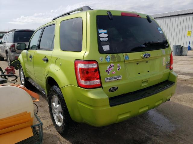 Photo 2 from auction – 2012 FORD ESCAPE XLT with VIN 1FMCU0D72CKA05598