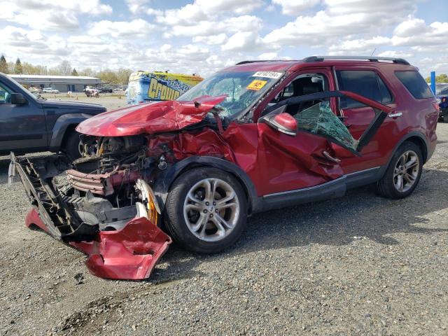 FORD EXPLORER L 2015 with VIN 1FM5K7F8XFGA10360 - Photo from auction