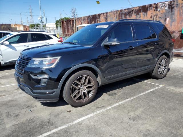 FORD EXPLORER S 2018 with VIN 1FM5K8GT3JGC96330 - Photo from auction