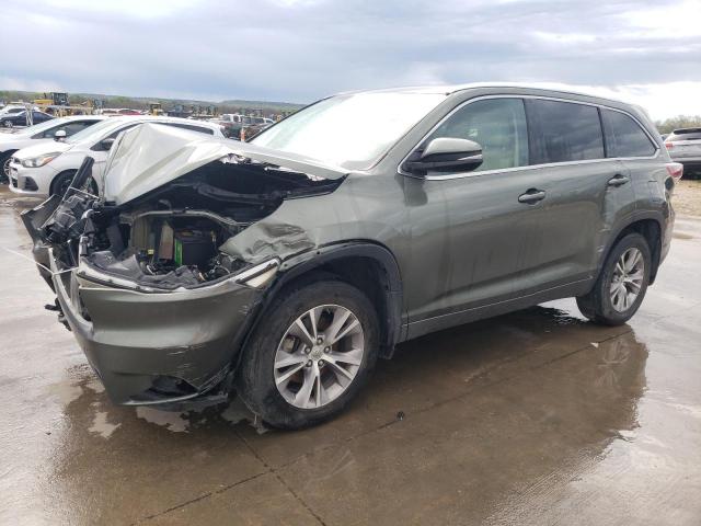 TOYOTA HIGHLANDER 2015 with VIN 5TDKKRFH4FS100984 - Photo from auction