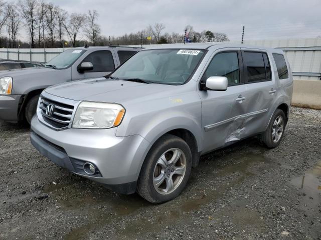 HONDA PILOT EXL 2014 with VIN 5FNYF4H55EB044979 - Photo from auction