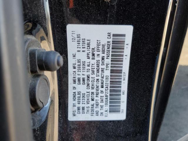 Foto 13 de la subasta – 2012 ACURA TL con VIN 19UUA8F27CA021093