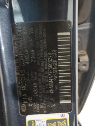 Photo 13 from auction – 2015 KIA OPTIMA LX with VIN KNAGM4A77F5608273