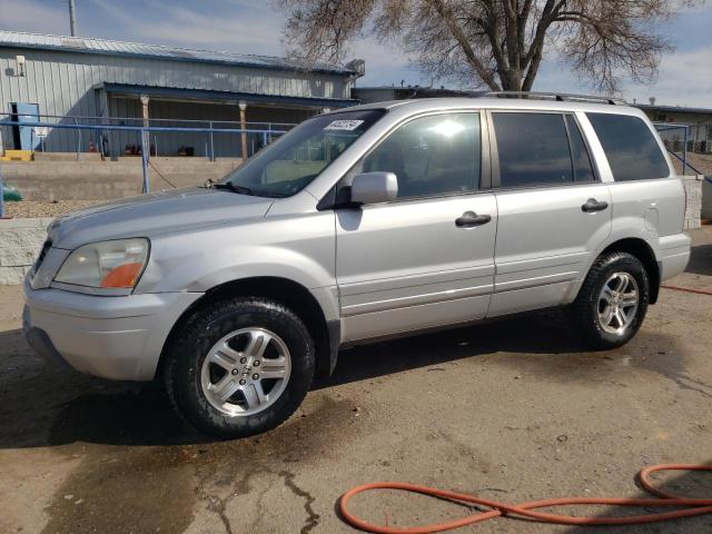 HONDA PILOT EXL 2004 with VIN 2HKYF18524H623572 - Photo from auction