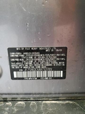 Photo 14 from auction – 2010 SUBARU FORESTER 2 with VIN JF2SH6DC6AH732789