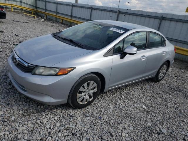 HONDA CIVIC LX 2012 with VIN 2HGFB2F55CH566501 - Photo from auction