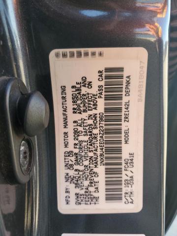 Photo 12 from auction – 2010 TOYOTA COROLLA BA with VIN 1NXBU4EE0AZ237960