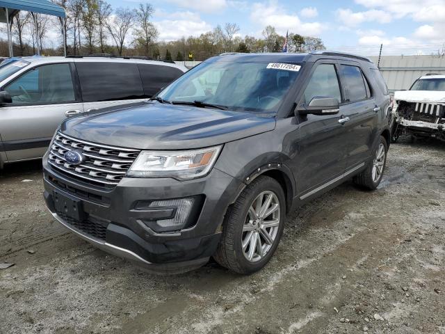 FORD EXPLORER L 2017 with VIN 1FM5K7F80HGC13633 - Photo from auction