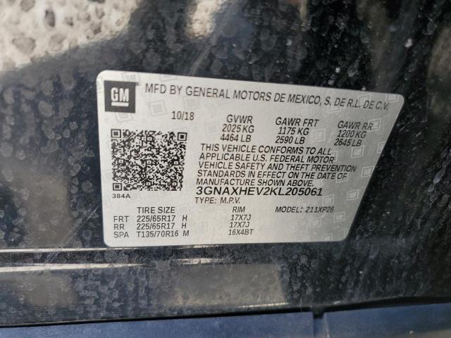 Photo 13 from auction – 2019 CHEVROLET EQUINOX LS with VIN 3GNAXHEV2KL205061