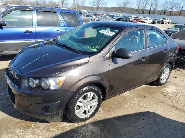 CHEVROLET SONIC LT 2013 with VIN 1G1JC5SH7D4250158 - Photo from auction