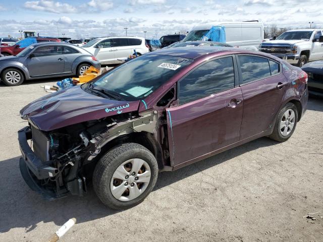 KIA FORTE LX 2018 with VIN 3KPFL4A74JE233747 - Photo from auction
