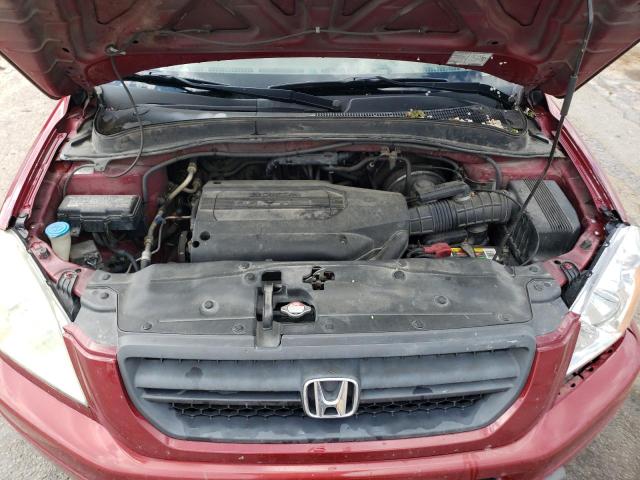Photo 11 from auction – 2004 HONDA PILOT EXL with VIN 5FNYF18614B008891