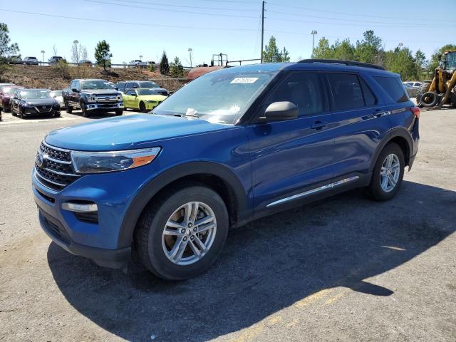 FORD EXPLORER X 2021 with VIN 1FMSK7DHXMGA67483 - Photo from auction