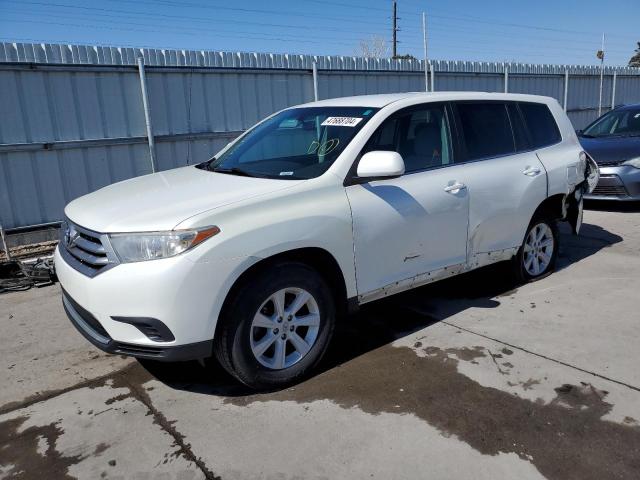 TOYOTA HIGHLANDER 2012 with VIN 5TDBK3EH9CS108959 - Photo from auction