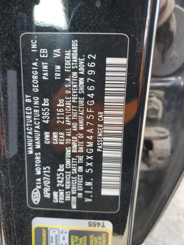 Photo 12 from auction – 2015 KIA OPTIMA LX with VIN 5XXGM4A75FG467962