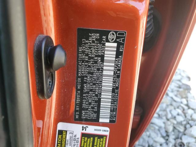 Photo 12 from auction – 2013 TOYOTA COROLLA BA with VIN 2T1BU4EE9DC077387
