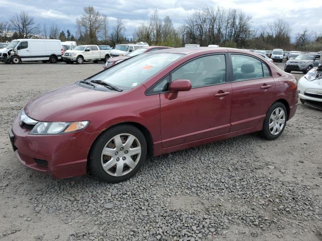 HONDA CIVIC LX 2010 with VIN 19XFA1F52AE014233 - Photo from auction