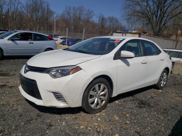 TOYOTA COROLLA L 2015 with VIN 2T1BURHE9FC271025 - Photo from auction