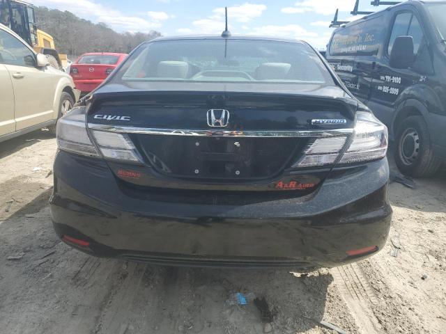 Photo 6 from auction – 2013 HONDA CIVIC HYBR with VIN 19XFB4F24DE200512
