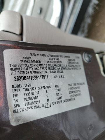 Photo 13 from auction – 2008 SUZUKI XL7 LUXURY with VIN 2S3DB417686117911