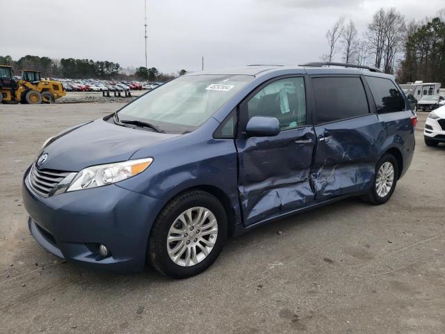 TOYOTA SIENNA XLE 2017 with VIN 5TDYZ3DC5HS787213 - Photo from auction