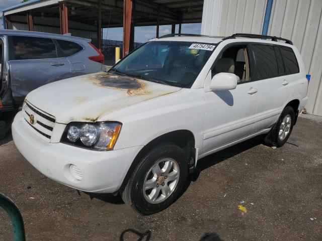 TOYOTA HIGHLANDER 2001 with VIN JTEHF21A810007716 - Photo from auction