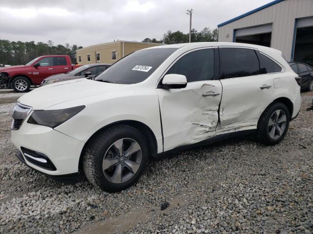 ACURA MDX 2016 with VIN 5FRYD4H20GB043896 - Photo from auction