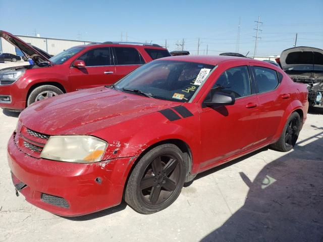DODGE AVENGER SE 2013 with VIN 1C3CDZAB3DN537190 - Photo from auction