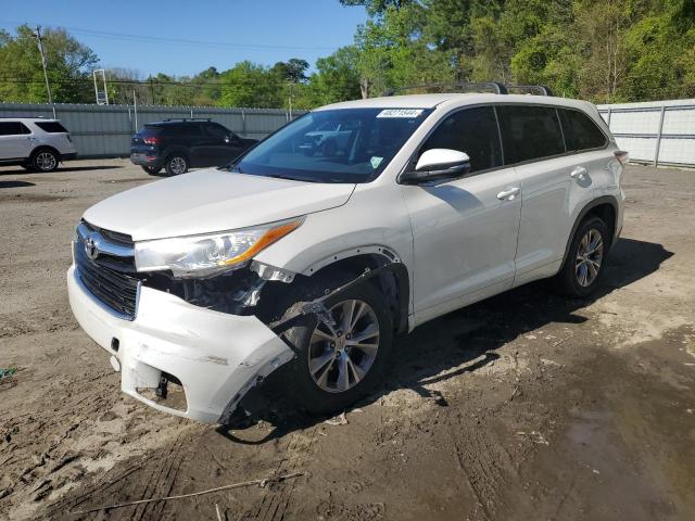 TOYOTA HIGHLANDER 2014 with VIN 5TDZKRFH4ES031162 - Photo from auction