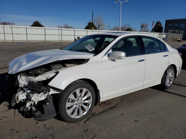 HONDA ACCORD EXL 2013 with VIN 1HGCR3F80DA013883 - Photo from auction