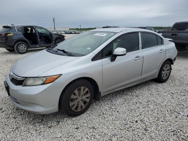 HONDA CIVIC LX 2012 with VIN JHMFB2F51CS004858 - Photo from auction
