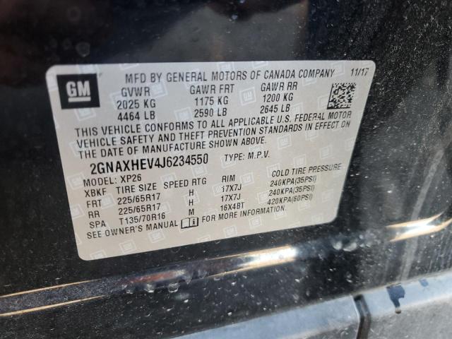 Photo 14 from auction – 2018 CHEVROLET EQUINOX LS with VIN 2GNAXHEV4J6234550