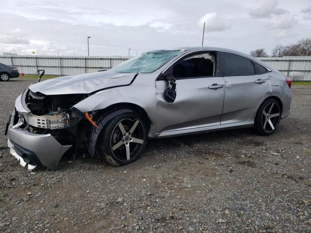 HONDA CIVIC EX 2017 with VIN 19XFC1F3XHE212450 - Photo from auction