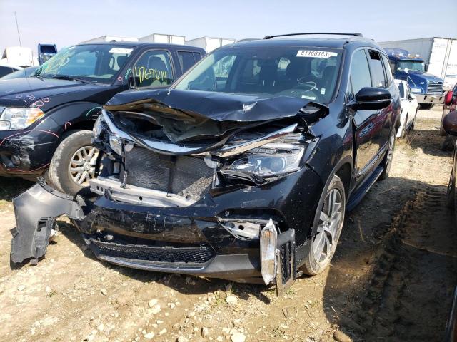 HONDA PILOT ELIT 2016 with VIN 5FNYF6H00GB050482 - Photo from auction
