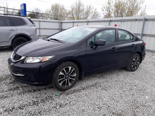 HONDA CIVIC EX 2013 with VIN 19XFB2F83DE032970 - Photo from auction