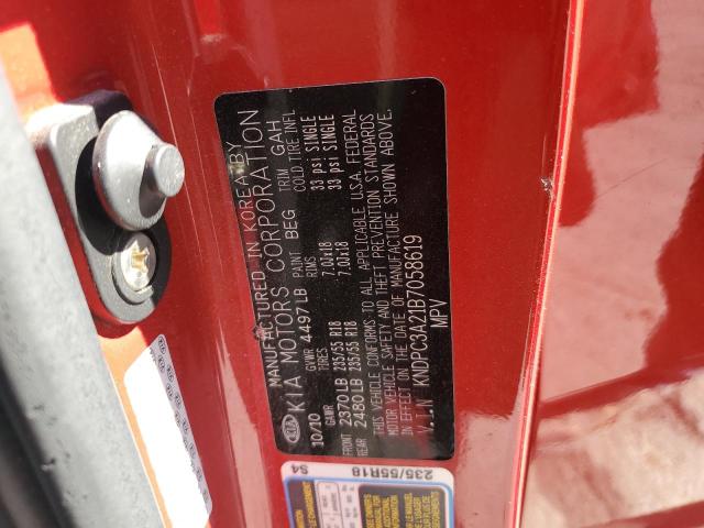 Photo 13 from auction – 2011 KIA SPORTAGE E with VIN KNDPC3A21B7058619