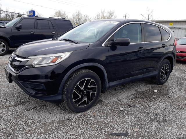 HONDA CR-V SE 2016 with VIN 5J6RM4H44GL040319 - Photo from auction