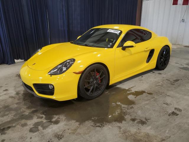 PORSCHE CAYMAN S 2014 with VIN WP0AB2A84EK193313 - Photo from auction