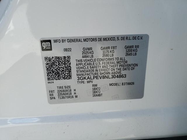 Photo 12 from auction – 2022 GMC TERRAIN SL with VIN 3GKALPEV8NL304863