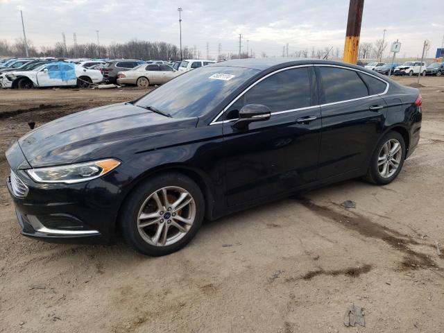 FORD FUSION SE 2018 with VIN 3FA6P0HD2JR144623 - Photo from auction